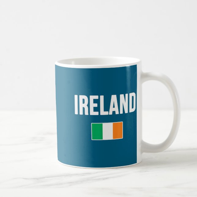 Ireland Irish Flag Souvenir  Kaffemugg (Höger)