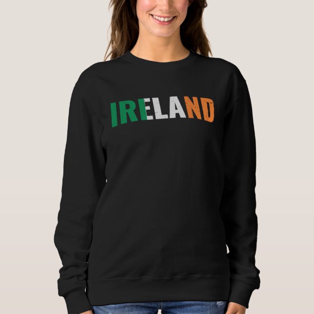 Ireland Irish Home Pride Irish Flag T Shirt (Framsida)