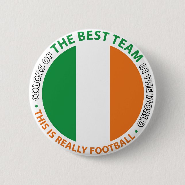 Ireland Irlanda Art Shield Knapp (Framsida)