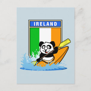 Ireland Kayaking Panda Vykort