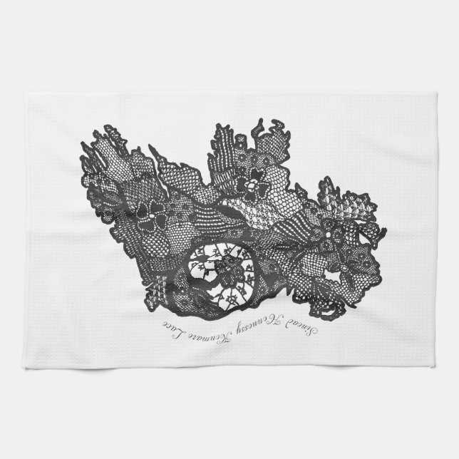 Ireland Kenmare Snöre Print Tea Towel Kökshandduk (Horisontell)