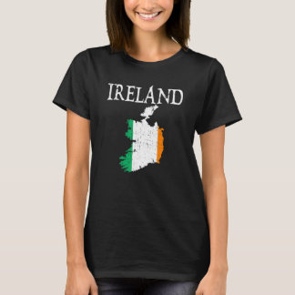 Ireland map Ireland T Shirt