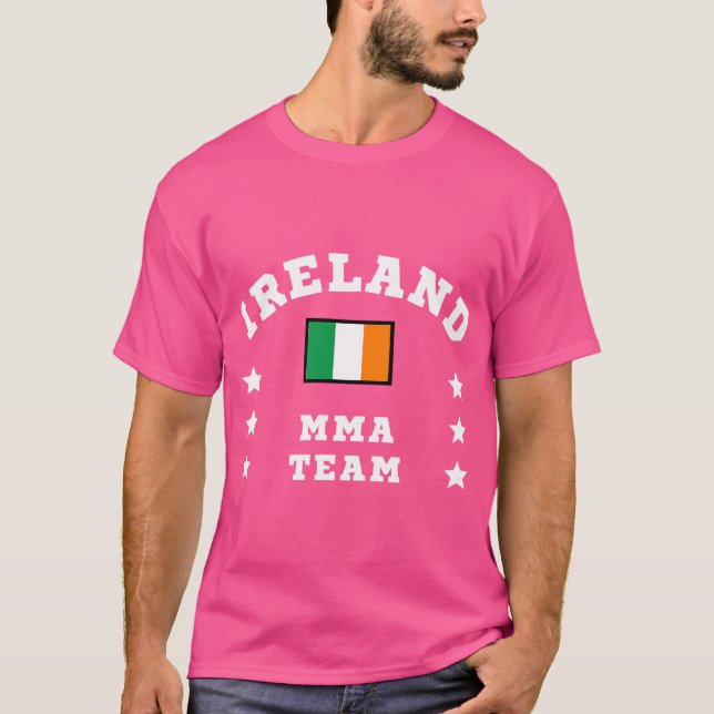 Ireland Mma Team T Shirt (Framsida)