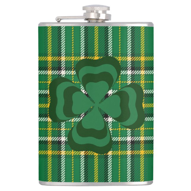 Ireland National Tartan, Shamrock, Add a namn Fickplunta (Framsidan)