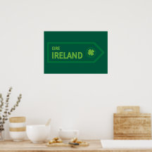 Ireland Road Sign