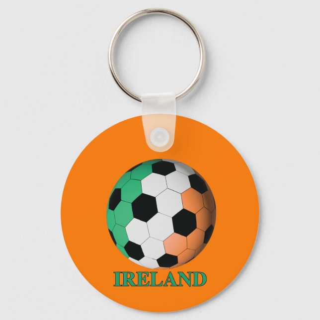 Ireland soccer nyckelring (Framsida)