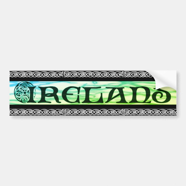 Ireland Sticker, Aufkleber, keltischer Knoten, Bildekal (Framsidan)