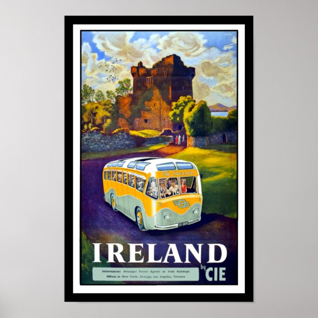 Ireland Travel Poster (Framsidan)
