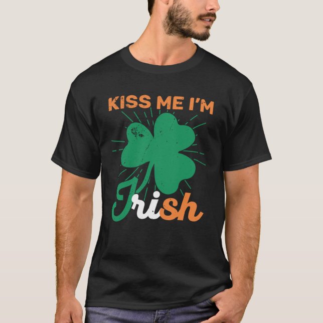 Ireland USA America Irish Gaelic American  4 T Shirt (Framsida)