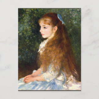 Irene Cahen d Anvers av Pierre Renoir Vykort