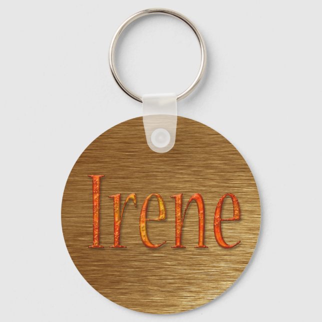 IRENE Namn-Branded Gift Item Nyckelring (Framsida)