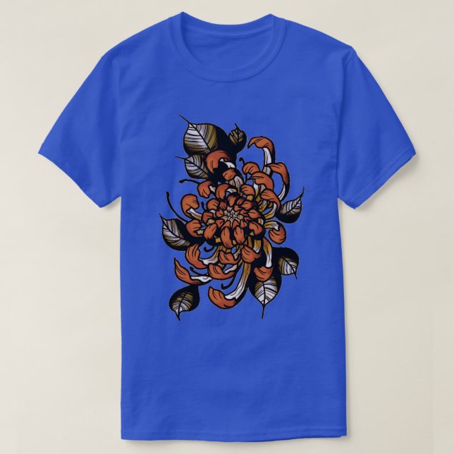 Irezumi Flower T Shirt (Design framsida)