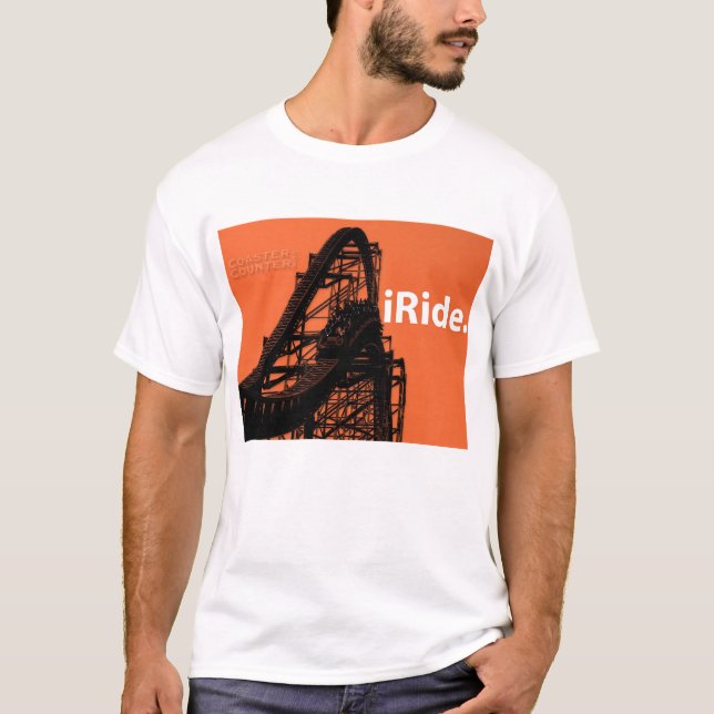 iRide T Shirt (Framsida)