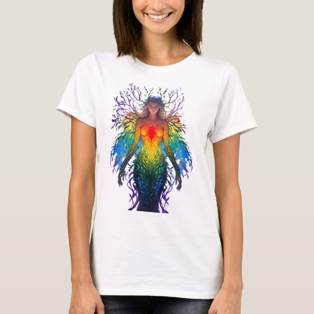 “Iridesca” - Färgarnas väktare T Shirt (Framsida)