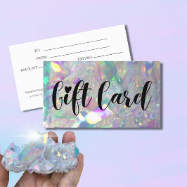 Iridescent Angel Tinsel Store Gift-kort Visitkort