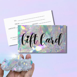 Iridescent Angel Tinsel Store Gift-kort Visitkort