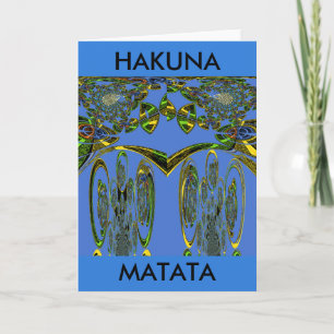 Iridescent Art Print med Golden Abstract Design Kort