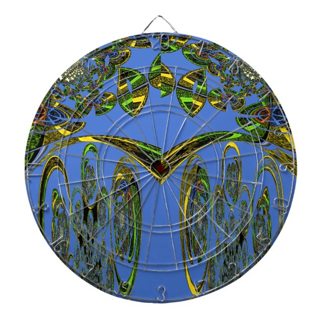 Iridescent Art Print med Golden Abstract Design Piltavla (Framsidan)