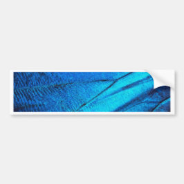 Iridescent Blue Butterfly Vinge Bildekal