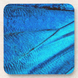 Iridescent Blue Butterfly Vinge Underlägg