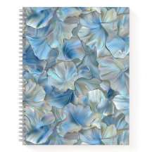 Iridescent Blue Petal MarLED Spiral bärbar dator