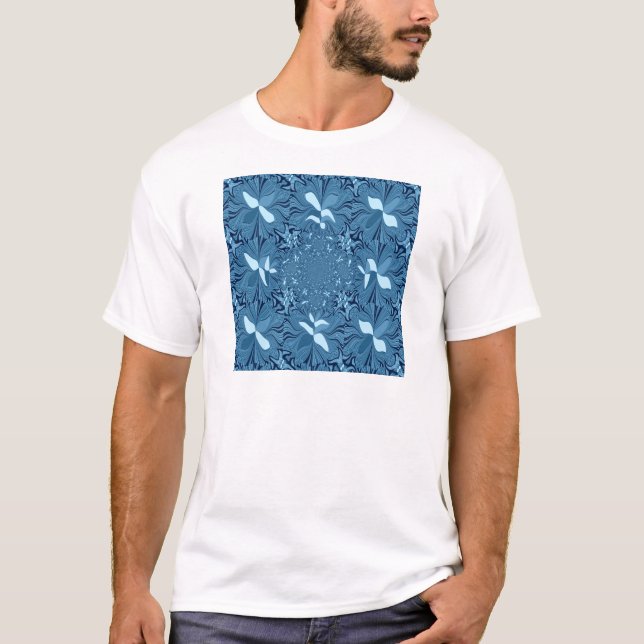 Iridescent blue. tee (Framsida)
