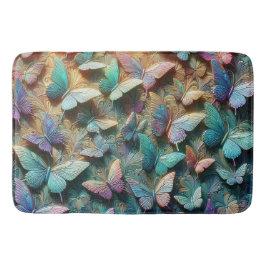 Iridescent Butterfly Garden Badrumsmatta