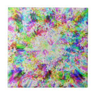 Iridescent Chrome åtta Kakelplatta