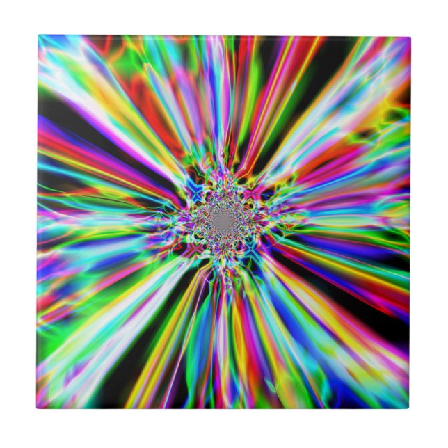 Iridescent Chrome Ten Kakelplatta (Framsidan)