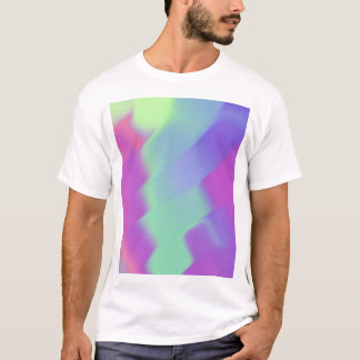 Iridescent färglös holofolie t shirt
