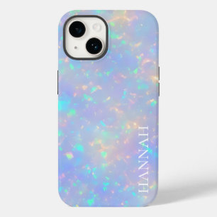 Iridescent Faux Opal w/Anpassade Namn