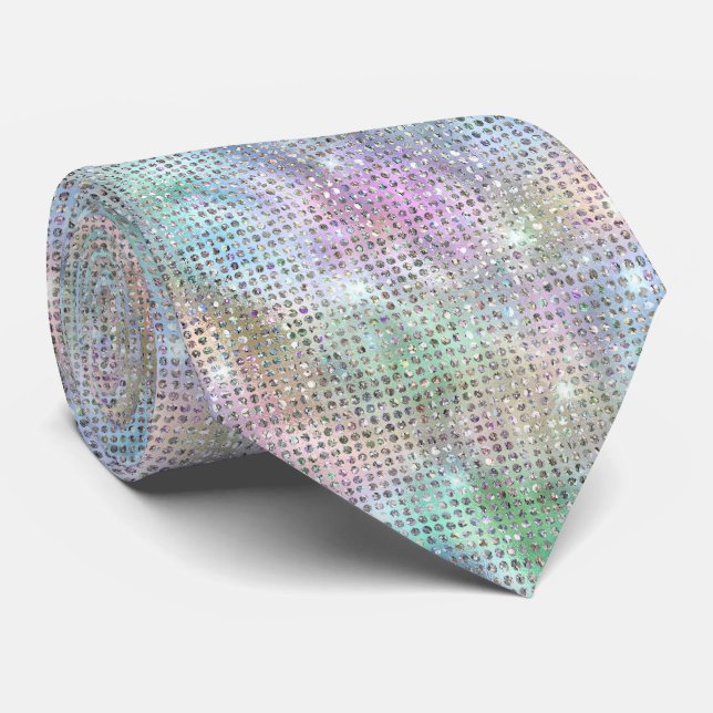 Iridescent Glitter Tie Slips (Rullad)
