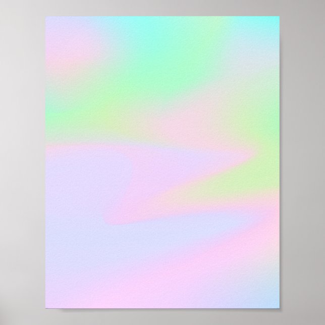 Iridescent Holografi Poster (Framsidan)