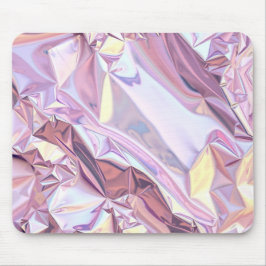 Iridescent Holografisk bakgrund Musmatta