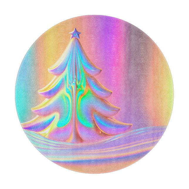 Iridescent Julgran (Framsidan)