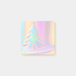 Iridescent Julgran Post-it Block