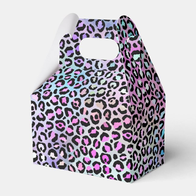 Iridescent Leopard Series Design 12 Presentaskar (Framsidan Sidan)