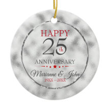 Iridescent Light Grått Glass-Silver-årsdag