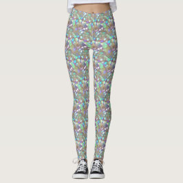Iridescent Lizard Cosplay Leggings