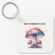 Iridescent Mushroom Roomie Charm Best Roommate