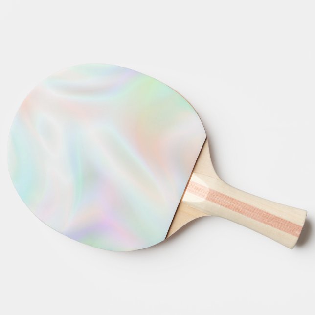 Iridescent Pearl Opal Rainbow Pingisracket (Sidan)