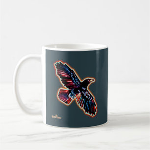 Iridescent Raven Kaffemugg