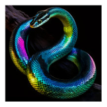 Iridescent Snakes