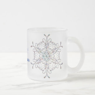 Iridescent Snowflake Mugg