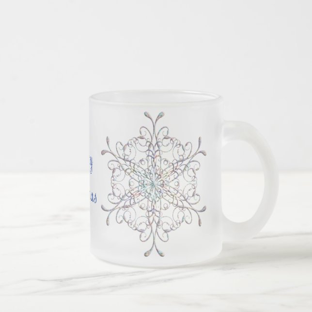 Iridescent Snowflake Mugg (Höger)