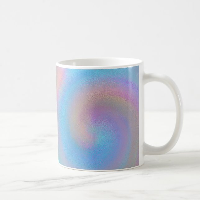 Iridescent Spiral Kaffemugg (Höger)