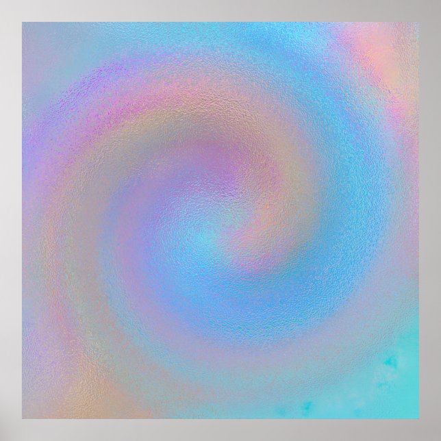 Iridescent Spiral Poster (Framsidan)