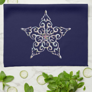 Iridescent Star Kitchen Towel Kökshandduk