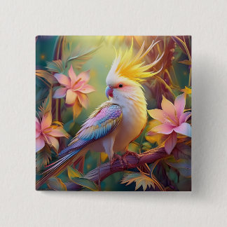 Iridescent Vinge Cockatiel Fantasy Bird Knapp