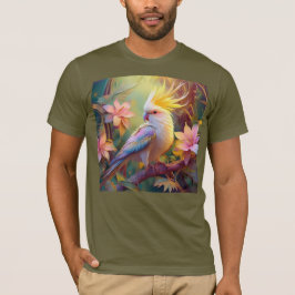 Iridescent Vinge Cockatiel Fantasy Bird T Shirt